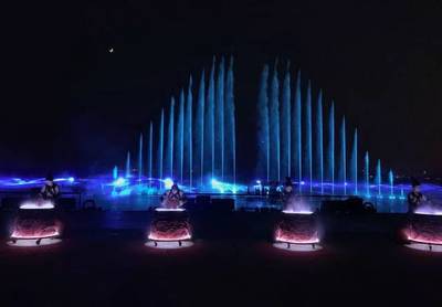 光影交织，水舞晋阳——震撼人心的《如梦晋阳》大型水秀表演